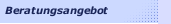 Beratungsangebot